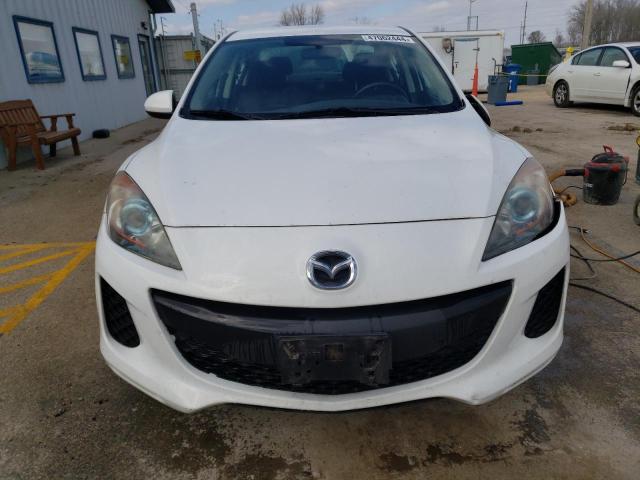 JM1BL1V72D1776142 - 2013 MAZDA 3 I WHITE photo 5