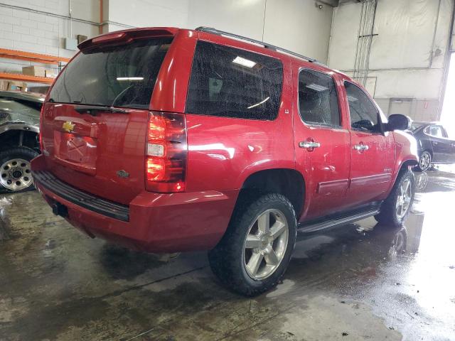 1GNSKBE00DR111566 - 2013 CHEVROLET TAHOE K1500 LT RED photo 3