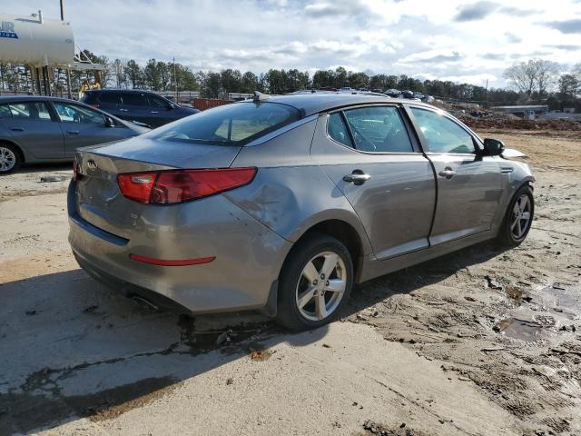 5XXGM4A76FG503318 - 2015 KIA OPTIMA LX GRAY photo 3