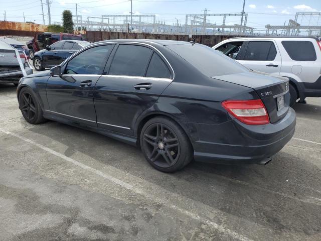 WDDGF5EB5BR146337 - 2011 MERCEDES-BENZ C 300 BLACK photo 2