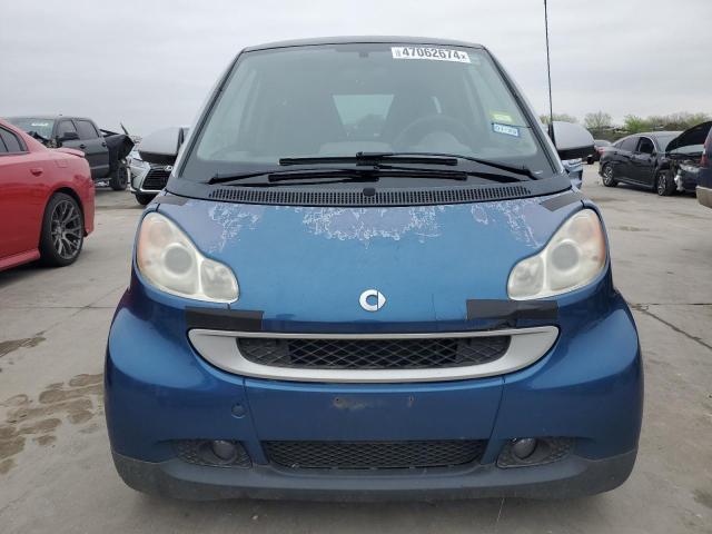 WMEEJ3BA3AK364754 - 2010 SMART FORTWO PURE BLUE photo 5