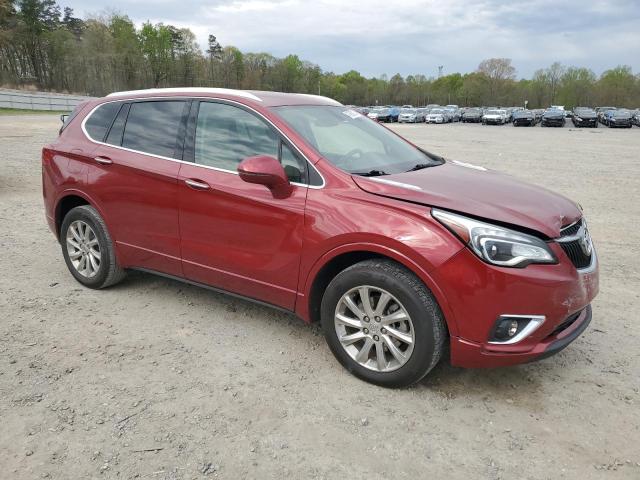 LRBFX2SA0KD026356 - 2019 BUICK ENVISION ESSENCE ბურგუნდია ფოტო 4