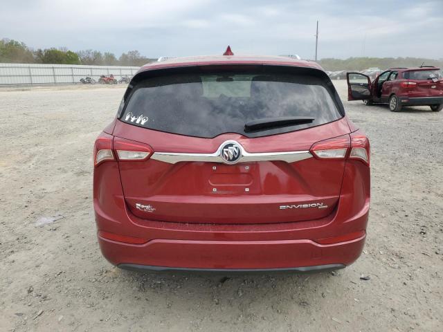 LRBFX2SA0KD026356 - 2019 BUICK ENVISION ESSENCE ბურგუნდია ფოტო 6