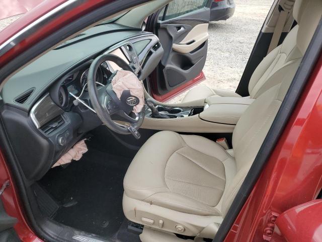 LRBFX2SA0KD026356 - 2019 BUICK ENVISION ESSENCE ბურგუნდია ფოტო 7