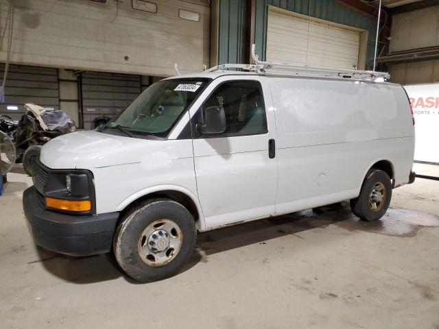 1GCWGFCG3E1167150 - 2014 CHEVROLET EXPRESS G2 WHITE photo 1