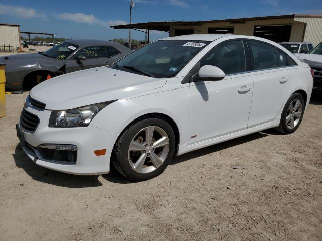 1G1PE5SB1F7101004 - 2015 CHEVROLET CRUZE LT WHITE photo 1