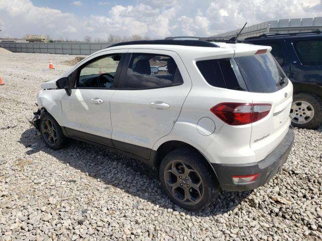 MAJ6P1CL8JC193604 - 2018 FORD ECOSPORT SES WHITE photo 2