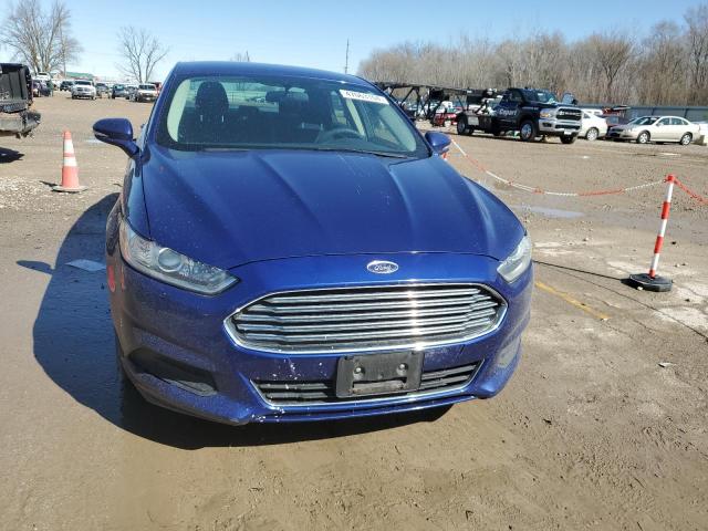 3FA6P0LU4GR126432 - 2016 FORD FUSION SE HYBRID BLUE photo 5