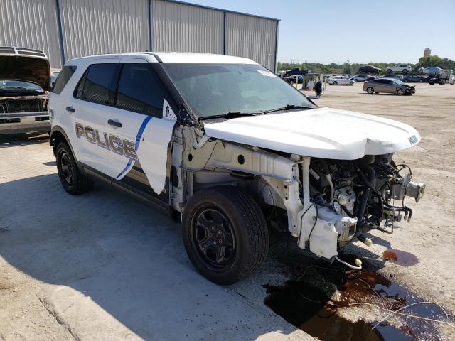 1FM5K8AR2JGB67816 - 2018 FORD EXPLORER POLICE INTERCEPTOR WHITE photo 4