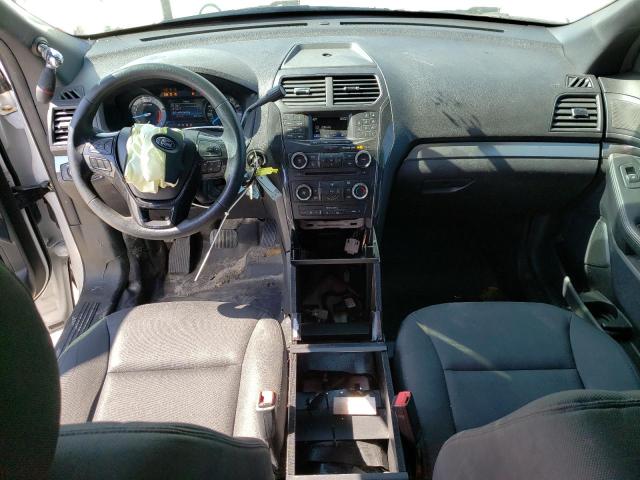 1FM5K8AR2JGB67816 - 2018 FORD EXPLORER POLICE INTERCEPTOR WHITE photo 8