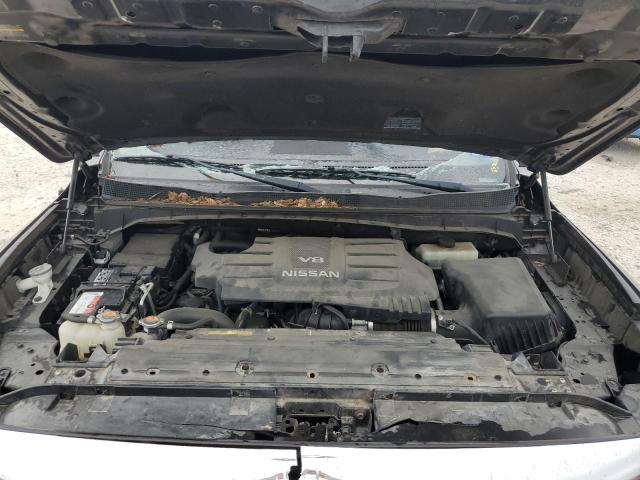 1N6AA1E58HN514136 - 2017 NISSAN TITAN SV BROWN photo 11