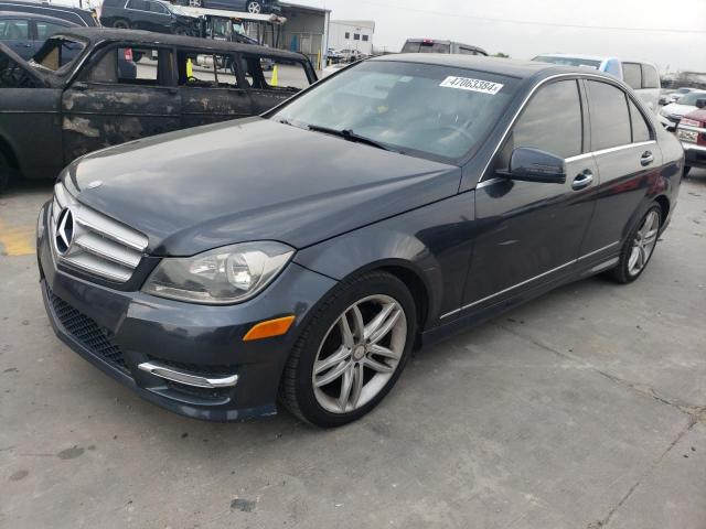 WDDGF4HB4DR300853 - 2013 MERCEDES-BENZ C 250 CHARCOAL photo 1