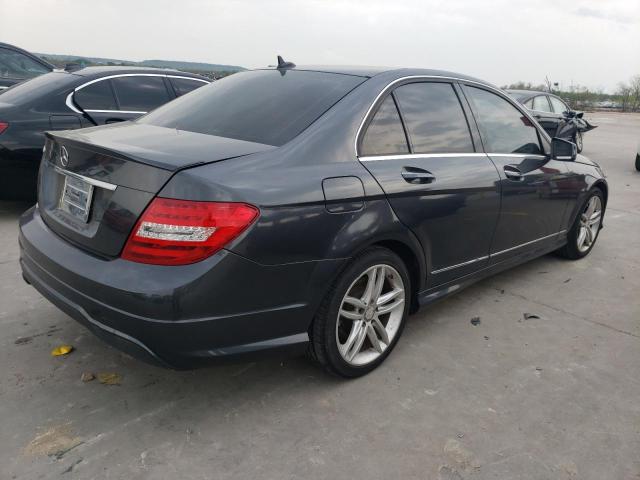 WDDGF4HB4DR300853 - 2013 MERCEDES-BENZ C 250 CHARCOAL photo 3