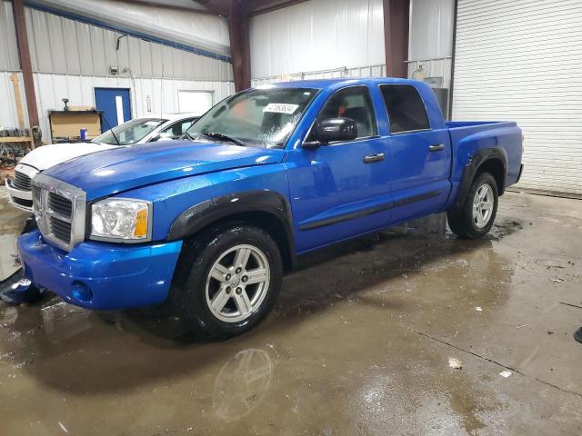 1D7HW48P47S250842 - 2007 DODGE DAKOTA QUAD SLT BLUE photo 1