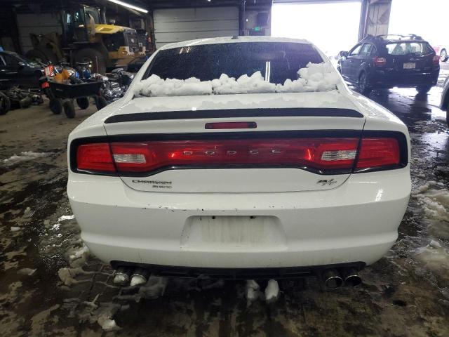 2C3CDXDT1EH372050 - 2014 DODGE CHARGER R/T WHITE photo 6