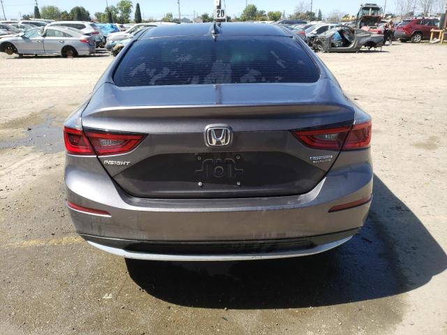 19XZE4F91KE011573 - 2019 HONDA INSIGHT TOURING GRAY photo 6