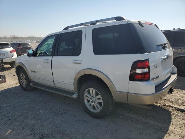 1FMEU74817UB72846 - 2007 FORD EXPLORER EDDIE BAUER WHITE photo 2