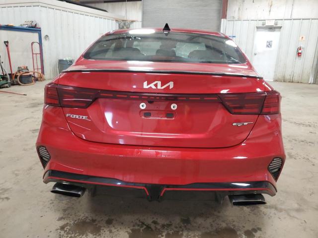 3KPF44ACXPE604915 - 2023 KIA FORTE GT RED photo 6