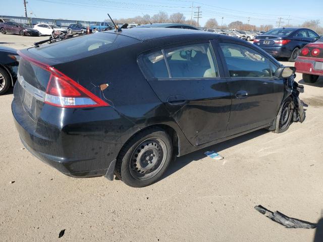 JHMZE2H35CS000439 - 2012 HONDA INSIGHT BLACK photo 3