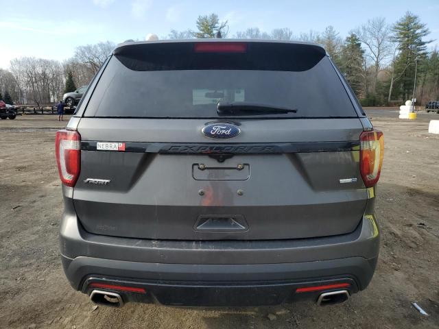 1FM5K8GT5GGA92704 - 2016 FORD EXPLORER SPORT CHARCOAL photo 6