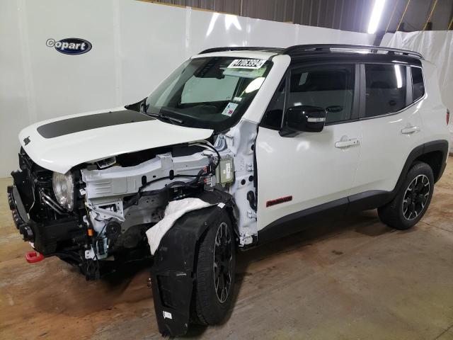 ZACNJDC17PPP68316 - 2023 JEEP RENEGADE TRAILHAWK WHITE photo 1