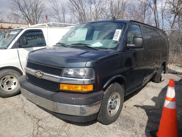 1GAWGFFG0H1206687 - 2017 CHEVROLET EXPRESS G2 LT CHARCOAL photo 1