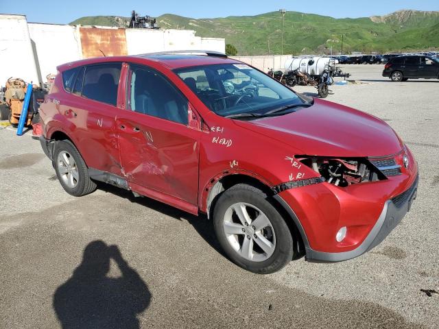 2T3RFREV7EW172351 - 2014 TOYOTA RAV4 XLE RED photo 4