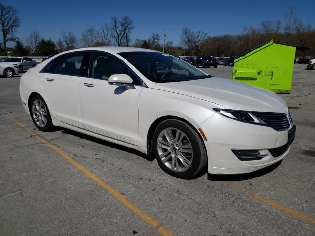 3LN6L2LU6ER819576 - 2014 LINCOLN MKZ HYBRID WHITE photo 4