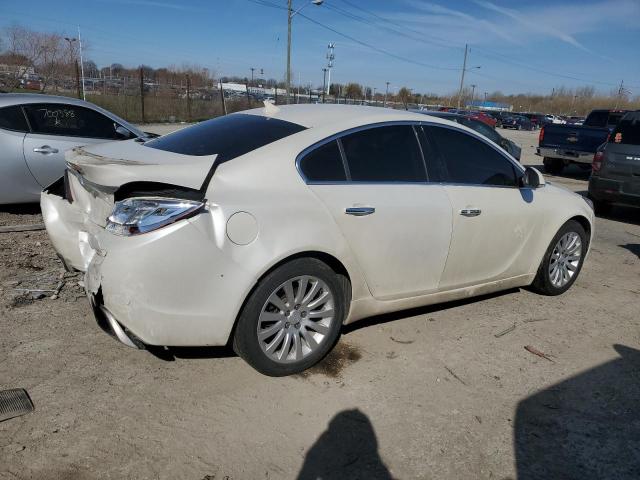 2G4GV5GV7C9145069 - 2012 BUICK REGAL GS WHITE photo 3