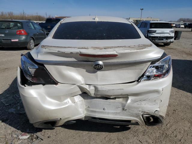 2G4GV5GV7C9145069 - 2012 BUICK REGAL GS WHITE photo 6