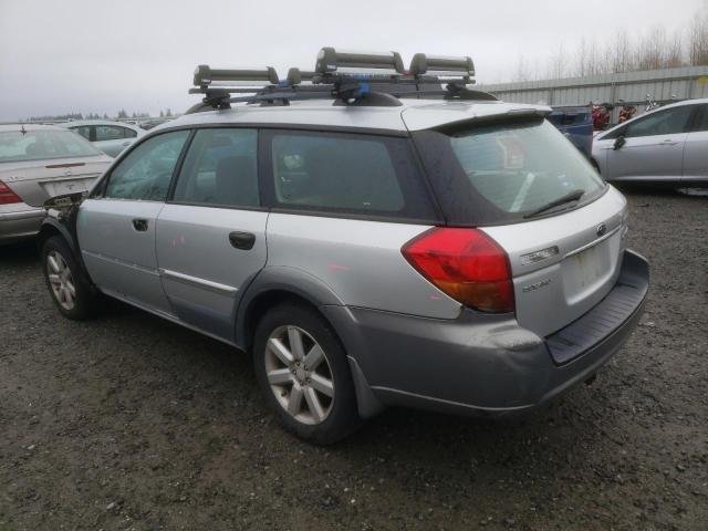 4S4BP61C776325506 - 2007 SUBARU LEGACY OUTBACK 2.5I SILVER photo 2