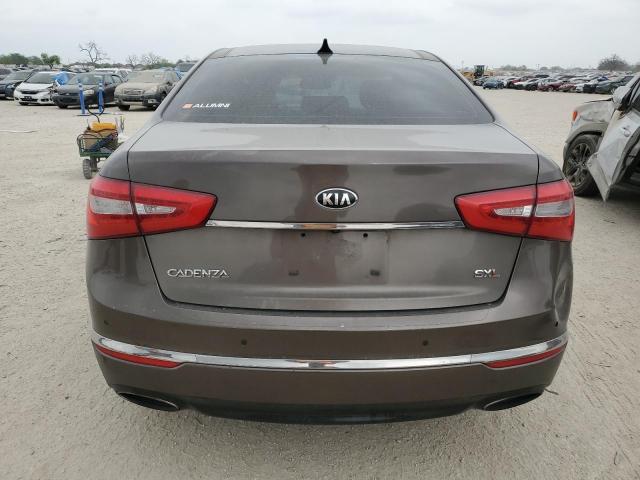 KNALN4D70F5182773 - 2015 KIA CADENZA PREMIUM BROWN photo 6