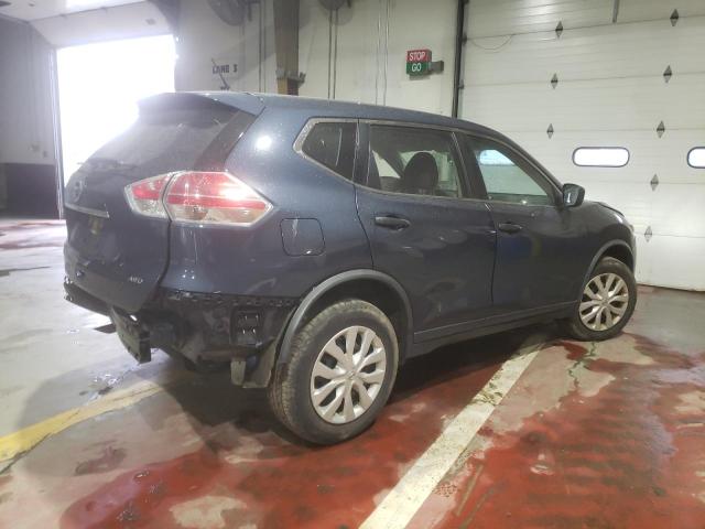 JN8AT2MV1GW143113 - 2016 NISSAN ROGUE S BLUE photo 3