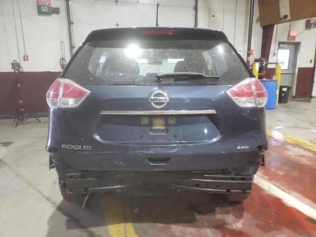 JN8AT2MV1GW143113 - 2016 NISSAN ROGUE S BLUE photo 6