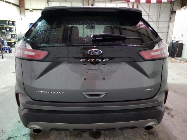 2FMPK4K98NBA52537 - 2022 FORD EDGE TITANIUM GRAY photo 6