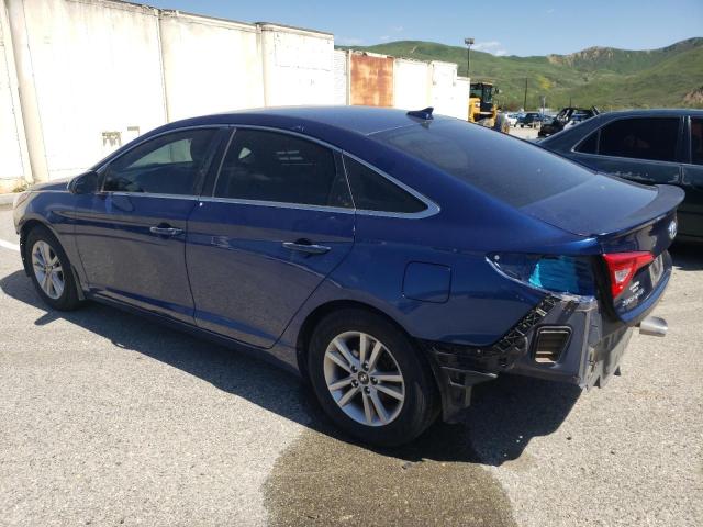 5NPE24AFXFH204102 - 2015 HYUNDAI SONATA SE BLUE photo 2