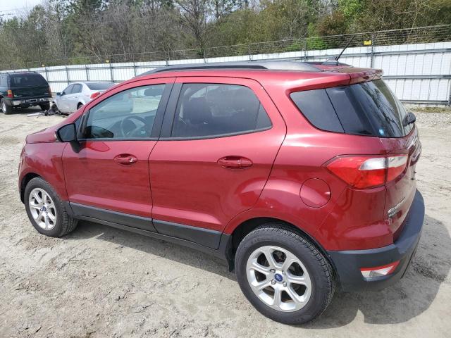 MAJ3P1TE7JC215676 - 2018 FORD ECOSPORT SE RED photo 2