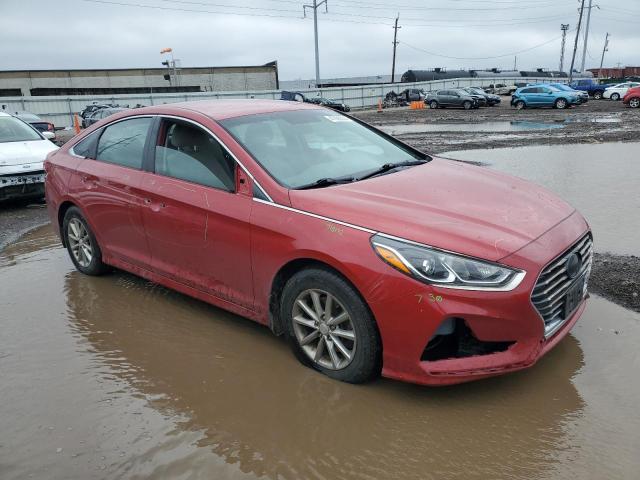 5NPE24AF9JH726549 - 2018 HYUNDAI SONATA SE RED photo 4