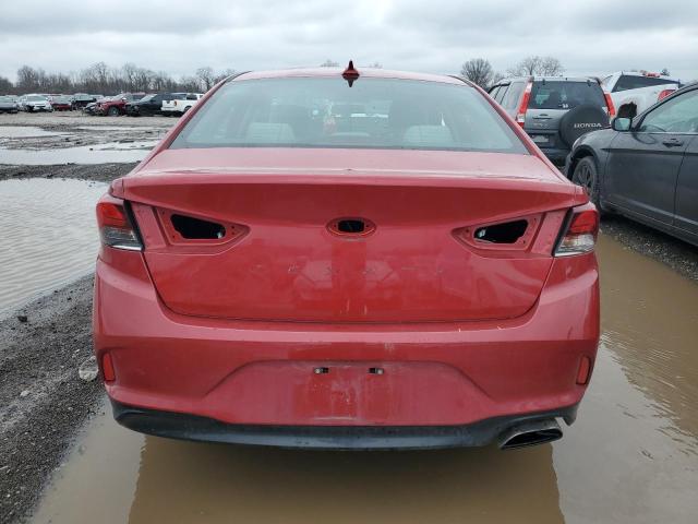 5NPE24AF9JH726549 - 2018 HYUNDAI SONATA SE RED photo 6