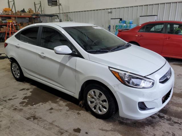 KMHCT4AE5GU151243 - 2016 HYUNDAI ACCENT SE WHITE photo 4