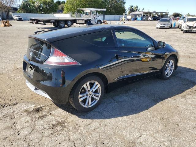 JHMZF1D64BS005928 - 2011 HONDA CR-Z EX BLACK photo 3