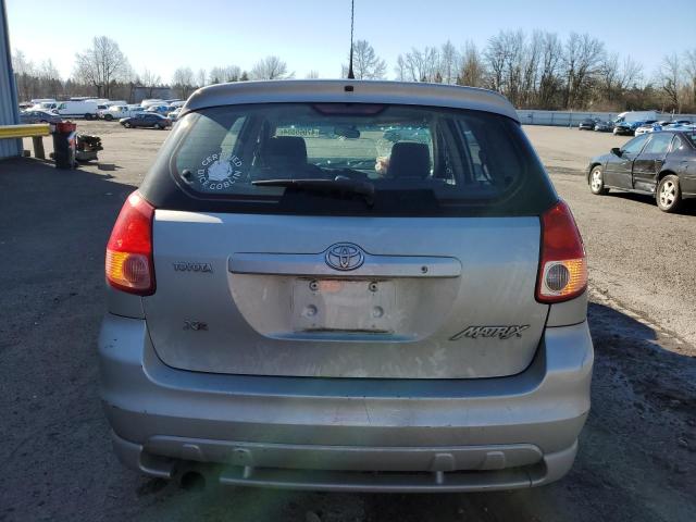 2T1KR32E54C291650 - 2004 TOYOTA COROLLA MA XR SILVER photo 6