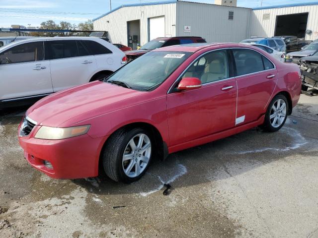 JH4CL96824C044882 - 2004 ACURA TSX RED photo 1