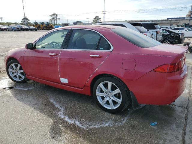 JH4CL96824C044882 - 2004 ACURA TSX RED photo 2