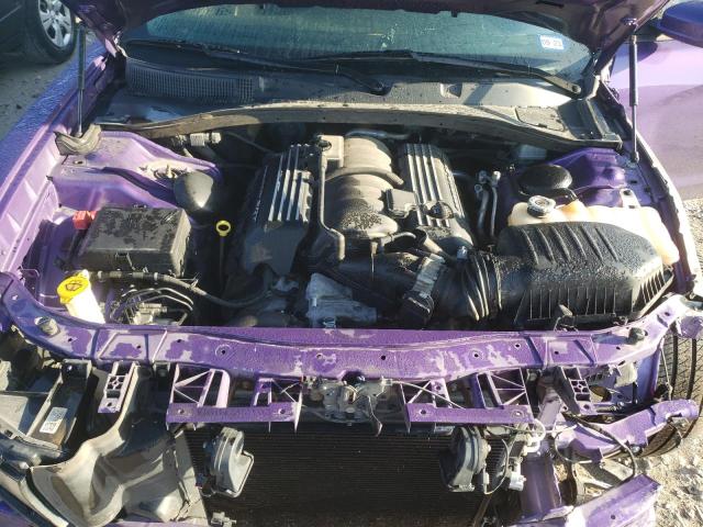 2C3CDXGJ5KH530783 - 2019 DODGE CHARGER SCAT PACK PURPLE photo 11