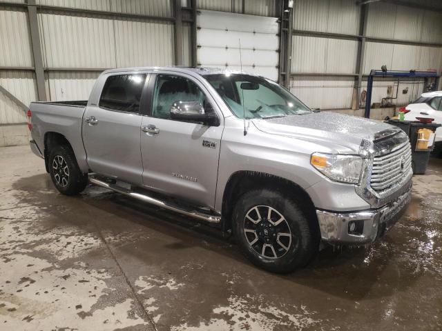 5TFHY5F10FX426554 - 2015 TOYOTA TUNDRA CREWMAX LIMITED SILVER photo 4