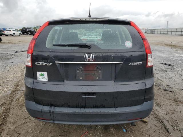 2HKRM4H3XEH727254 - 2014 HONDA CR-V LX BLACK photo 6