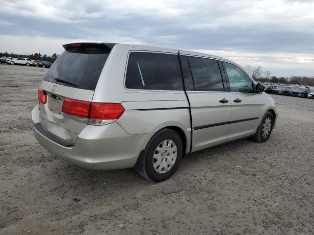 5FNRL382X8B041321 - 2008 HONDA ODYSSEY LX SILVER photo 3