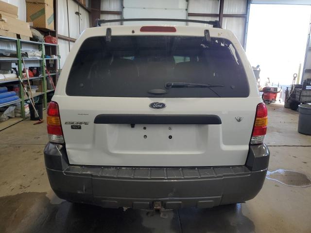 1FMYU93106KB97518 - 2006 FORD ESCAPE XLT WHITE photo 6