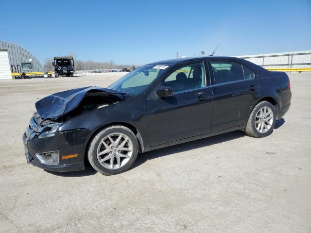 3FAHP0JAXBR237867 - 2011 FORD FUSION SEL BLACK photo 1